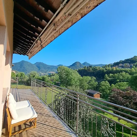 アパート Valle Intelvi Panorama カスティリオーネ・ディンテルヴィ